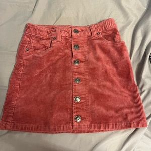 Corduroy Skirt